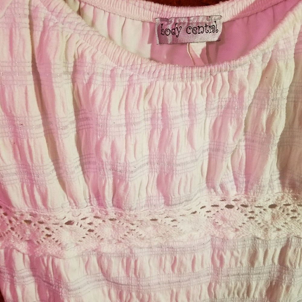 Body Central white summer dress